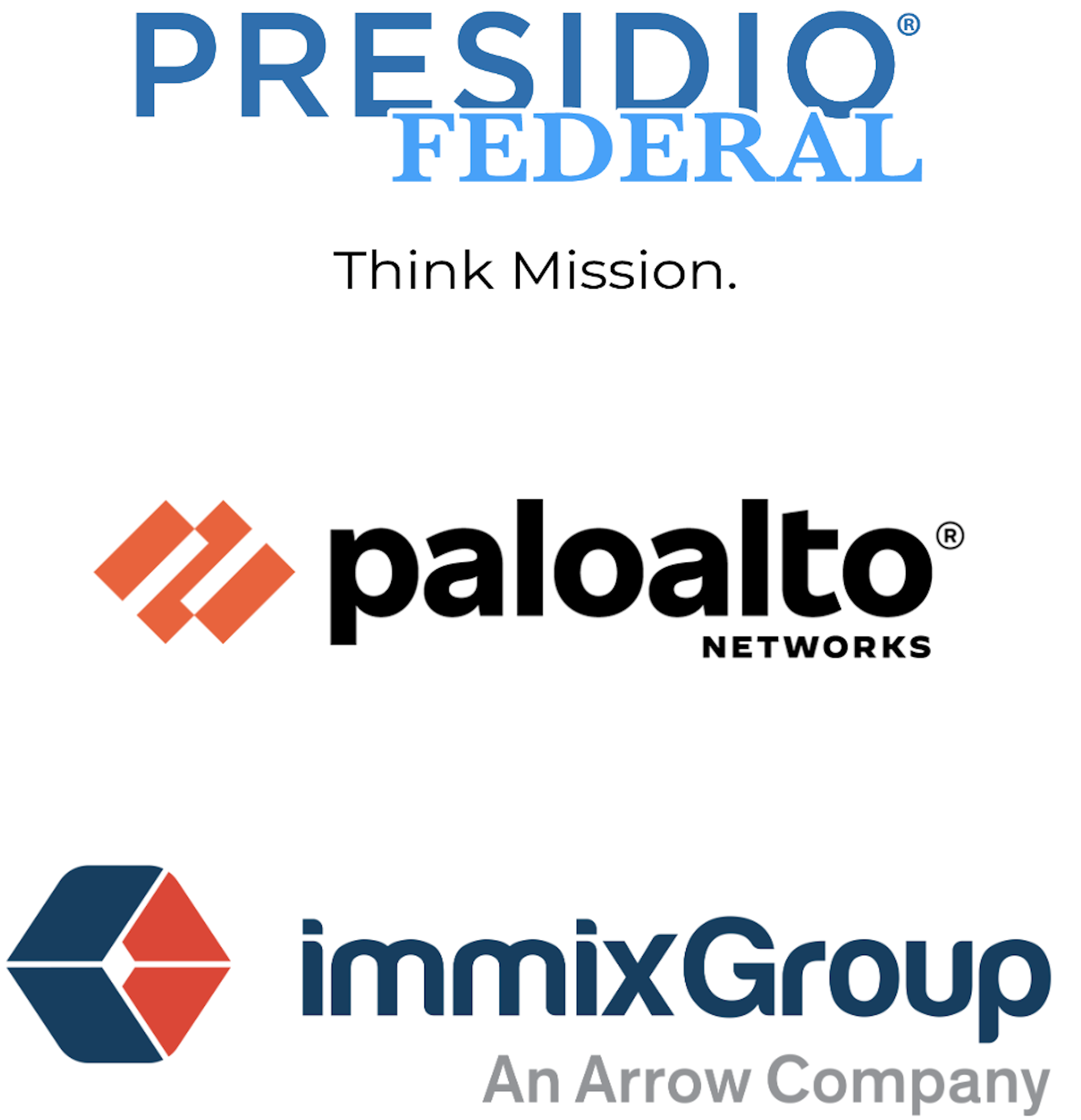 Presidio Federal, Palo Alto, and ImmixGroup's logo