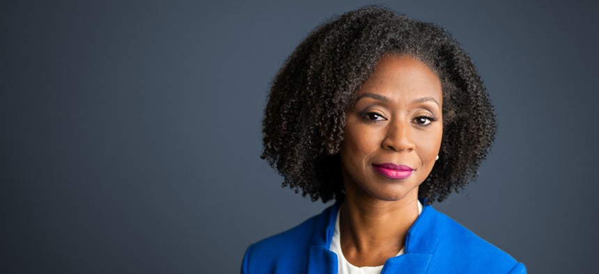 As a top White House cybersecurity leader, Kemba Walden made the intentional decision “that I needed to be seen, so that I can inspire the next generation, or those that come up behind me.”