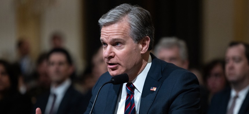 FBI Director Chris Wray confirmed federal action to disrupt a China-linked hacking campaign during his testimony at a House hearing on Wednesday.