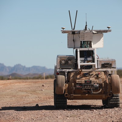 US and allies test robotic vehicles in electronic warfare environments ...