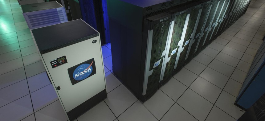 NASA's Supercomputer Pleiades at the Ames Research Center in Silicon Valley, Calif.