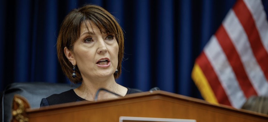 Rep. Cathy McMorris Rodgers, R-Wash., chairwoman of the House Energy and Commerce Committee, co-sponsored a landmark data privacy bill that passed the House on Wednesday.