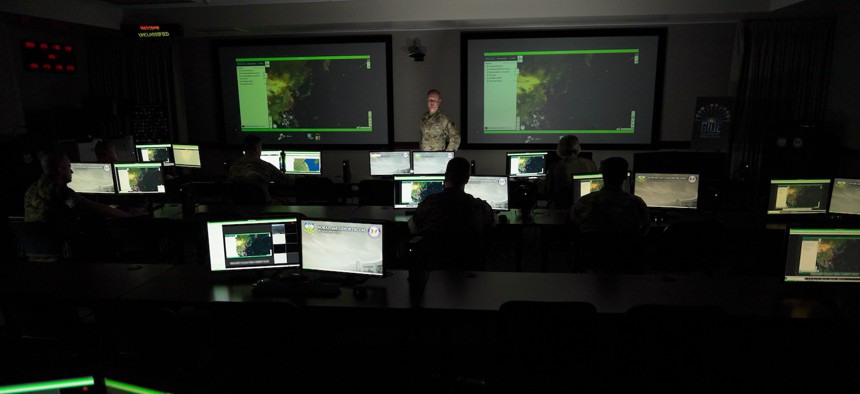 Global Information Dominance Experiments (GIDE 3) at North American Aerospace Defense Command and U.S. Northern Command Headquarters in July 2021