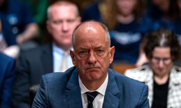 UnitedHealth CEO Andrew Witty testifies before the Senate Finance Committee on Capitol Hill on May 1, 2024.