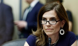 Rep. Nancy Mace, R-S.C., speaks during a hearing with the House Oversight and Accountability committee in the Rayburn House Office Building on April 11, 2024. Mace joined Rep. Gerry Connolly, D-Va., in backing an update to the Technology Modernization Fund.
