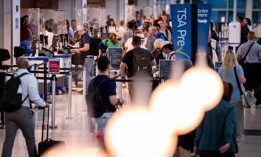 Memorial Day travelers at  Ronald Reagan Washington National Airport. Several House lawmakers are backing legislation to restore certain airline fees to the Transportation Security Administration to pay for modernized security screening.