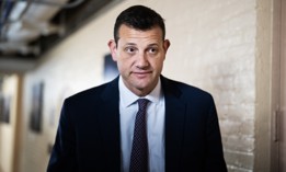 Rep. David Valadao, R-Calif., shown here outside a meeting of the House Republican Conference in the U.S. Capitol in December 2023, is backing a bill to compel the Department of Veterans Affairs to report on its use automated tools to process benefits claims.