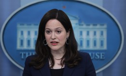 U.S. Deputy National Security Advisor for Cyber and Emerging Technology Anne Neuberger, shown here briefing reporters in March 2022, said today that relatively few rural hospitals are taking advantage of a free program designed to thwart ransomware attacks.