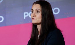 Senior Advisor to the Director of the Cybersecurity and Infrastructure Security Agency Cait Conley speaks during Politico's annual AI and Tech Summit on September 17, 2024. Conley told reporters Nov. 5 that CISA was not tracking any significant nationwide impacts to Election Day operations.