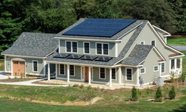 NIST's Net Zero Energy Residential Test Facility in Gaithersburg, Maryland, provided measurements for a NIST analysis of the environmental impacts of gas and electric HVAC systems in energy-efficient Maryland homes.