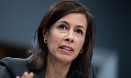 FCC Chairwoman Jessica Rosenworcel testifies during the House Appropriations Subcommittee on Financial Services and General Government hearing on May 16, 2024. Rosenworcel shared a draft ruling with colleagues Dec. 5 that aims to ensure the security of telecommunications firms' systems.