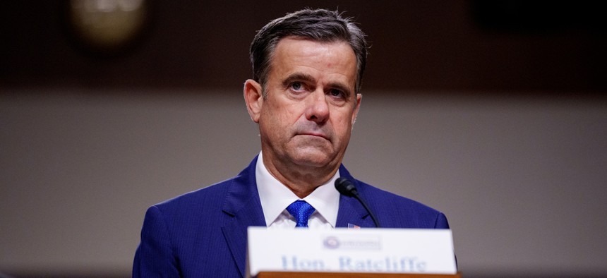 U.S. President-elect Donald Trump's nominee for CIA Director John Ratcliffe appears for a Senate Intelligence confirmation hearing on Capitol Hill on January 15, 2025 in Washington, DC.