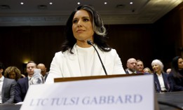 Tulsi Gabbard, U.S. President Donald Trump’s nominee to be Director of National Intelligence, arrives to testify during her confirmation hearing before the Senate Intelligence Committee in the Dirksen Senate Office Building on January 30, 2025 in Washington, DC.