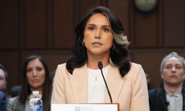 Director of National Intelligence Tulsi Gabbard appears during a Senate Committee on Intelligence Hearing on March 25, 2025 in Washington, DC. Gabbard fired two top NIC officials in a move meant to end “weaponization and politicization” of the intelligence community.