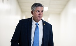 Rep. Darin LaHood, R-Ill., leaves a meeting of the House Republican Conference in the U.S. Capitol on Tuesday, September 24, 2024. LaHood introduced legislation with colleagues from both sides of the aisle June 12 that would task the NSA with developing guidance on how to protect AI systems from threat actors.
