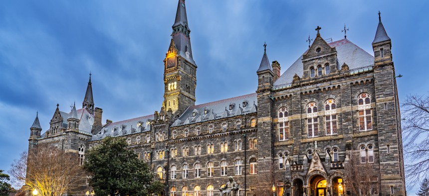  A leader of the fellowship program at Georgetown University hopes fellows make connections with students who are interested in civic tech. 
