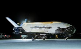 The U.S. Space Force’s X-37B Orbital Test Vehicle Mission Seven successfully landed at Vandenberg Space Force Base, California, March 7, 2025. 