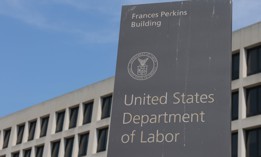 The Frances Perkins Department of Labor Building is seen on Aug. 4, 2025 in Washington, D.C. DOL is the parent department of the Office of Federal Contract Compliance Programs.