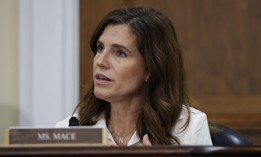 Rep. Nancy Mace (R-SC) speaks as the House Committee on Oversight and Government Reform Subcommittee on Federal Law Enforcement meets in the Rayburn House Office Building on July 23, 2025 in Washington, DC. Mace joined Rep. Shontel Brown, D-Ohio, introducing legislation Aug. 19 to remove education requirements for federal cyber hiring.