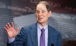 Sen. Ron Wyden, D-Ore., speaks during a news conference in the U.S. Capitol on rising prices on Thursday, July 31, 2025. Wyden sent a letter to U.S. Supreme Court Chief Justice John Roberts Aug. 25 calling for better cybersecurity measures for U.S. court systems.