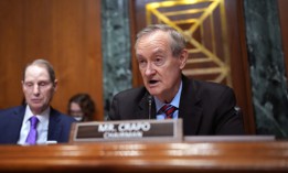 Sen. Mike Crapo (R-ID) (R) and Ranking Member Sen. Ron Wyden (D-OR) preside over a hearing with Health and Human Services Secretary Robert Kennedy Jr. at the Dirksen Senate Office Building on September 04, 2025 in Washington, DC.