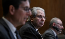 Comptroller General Gene Dodaro testifies during a hearing at the U.S. Capitol on April 29. His term expires at the end of the month. 