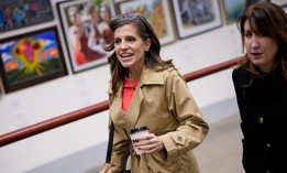 Rep. Nancy Mace (R-SC) arrives at the U.S. Capitol Building on December 10, 2025 in Washington, DC.