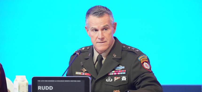 Lt. Gen. Joshua M. Rudd, deputy commander of U.S. Indo-Pacific Command, traveled to Singapore where he met with senior military and government officials and participated in the International Institute for Strategic Studies’ Shangri-La Dialogue Sherpa Meeting, Jan. 18-22, 2025.