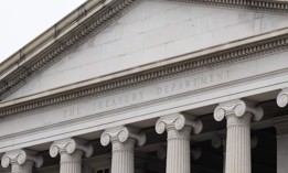 The Treasury Department's headquarters in Washington, D.C.