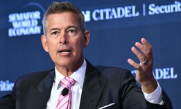 US Secretary of Transportation Sean Duffy speaks during the 2026 Semafor World Economy conference in Washington, DC, on April 17, 2026.