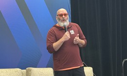 FedRAMP Director Pete Waterman speaks at Carahsofts FedRAMP Summit on July 23, 2026.