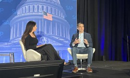 Secret service CIO and CAIO Chris Kraft speaks Oct. 15 at the SAP Public Sector Summit in Washington, D.C.