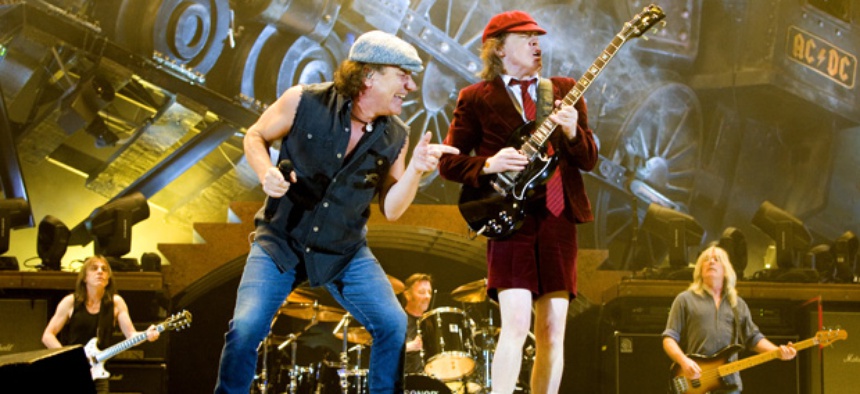 The Australian rockers in Norway in 2008.