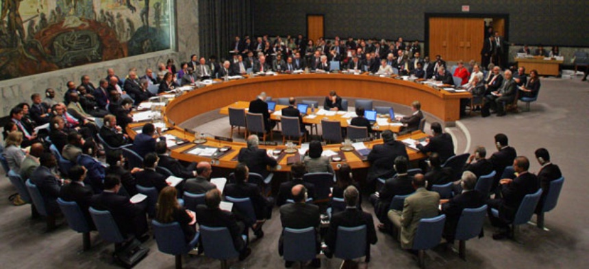 The Security Council in 2006.