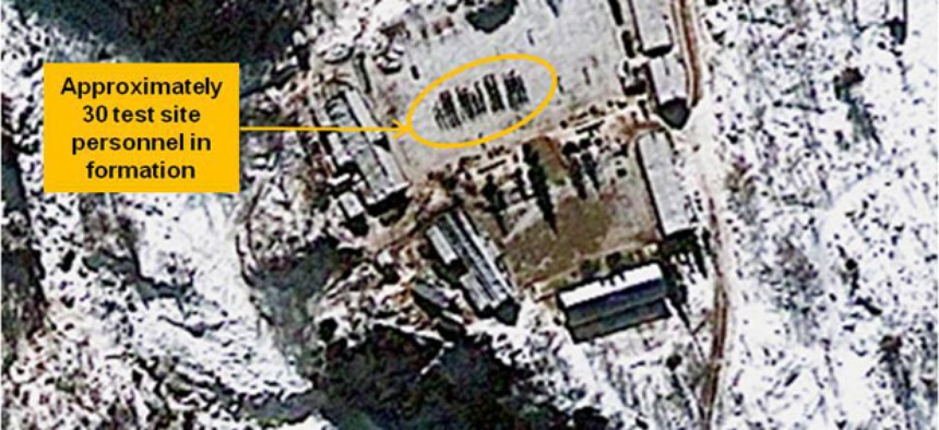 Satellite pictures from recent months show the North appears to have pressed forward with preparations for a third underground detonation.