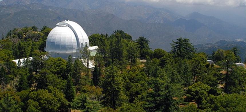The Mount Wilson Observatory near Altadena, Calif.