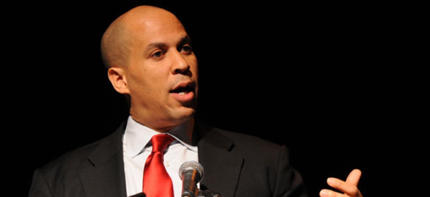 Newark Mayor Cory Booker spoke at South by Southwest last week,
