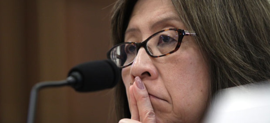 Pentagon Chief Information Officer Teri Takai