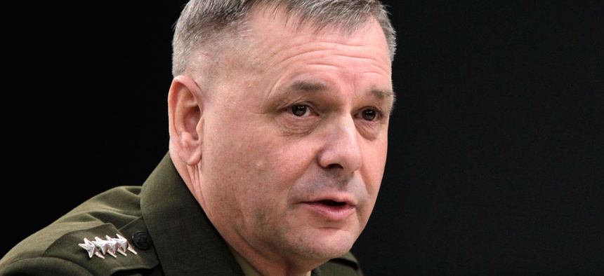 The White House has zeroed in on retired Marine Gen. James Cartwright