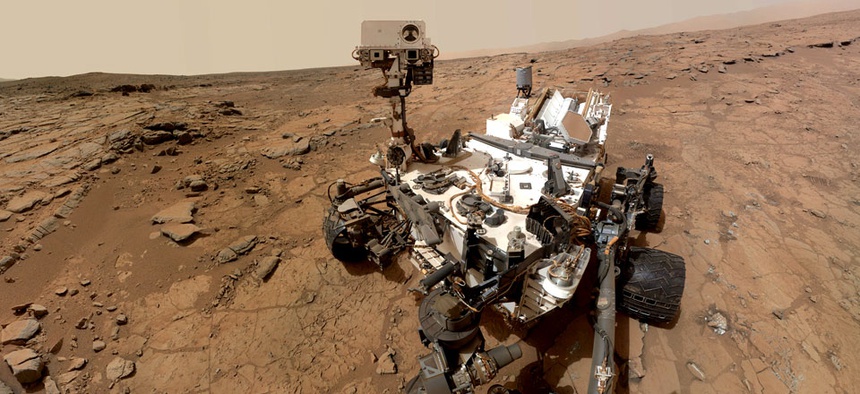 Even the Curiosity Rover will be affected by the government shutdown.