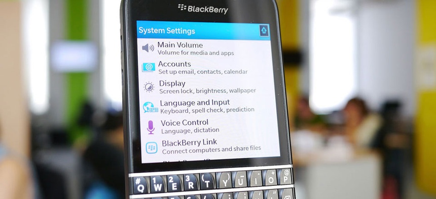 The Blackberry Q10 was released in January.