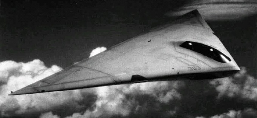 An artist's concept of the plane in question.
