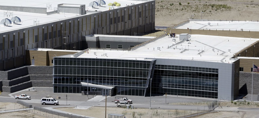 An aerial view of the NSA's Utah Data Center in Bluffdale, Utah.