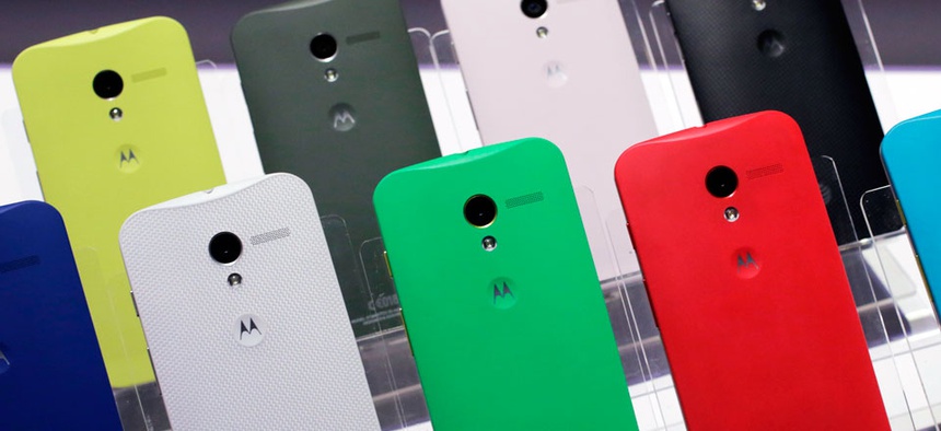Motorola Moto X smartphones, using Google's Android software