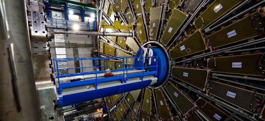 Preparation of the ATLAS detector at the Large Hadron Collider