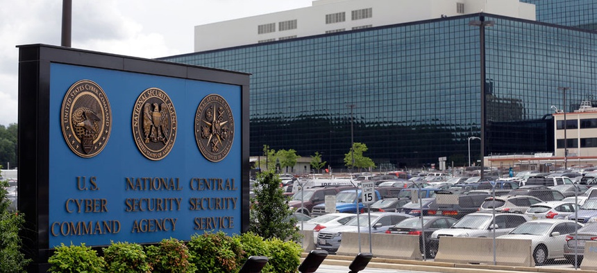 The National Security Agency campus in Fort Meade, Md.