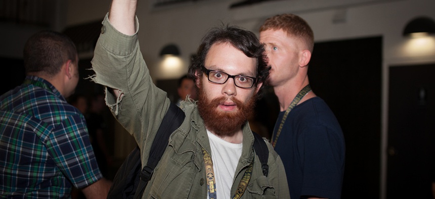 Andrew Auernheimer, better known by his online alias "Weev," who was charged with stealing thousands of email addresses from AT&T's servers.