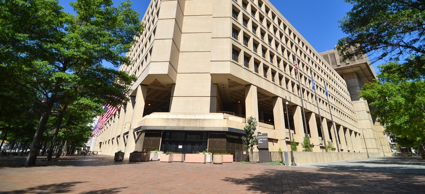 The FBI is headquartered in the J. Edgar Hoover Building in Washington, DC.