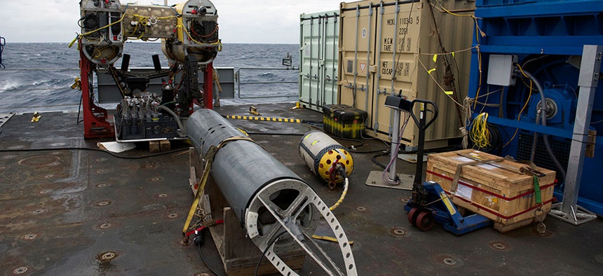 Nereus was a deep-diving oceanic robot.