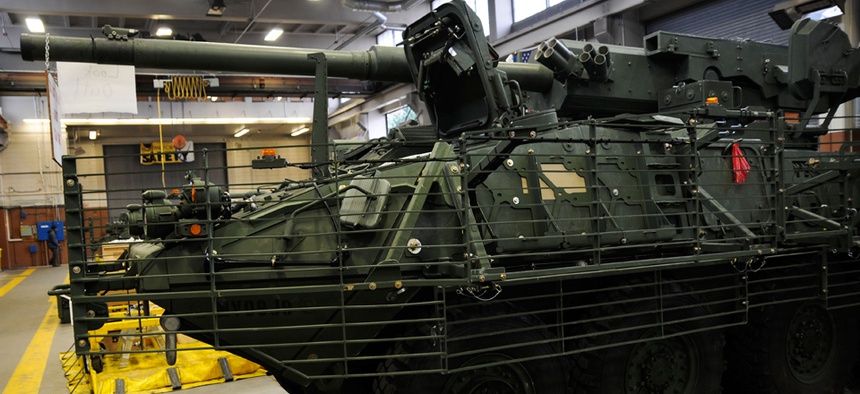General Dynamics, responsible for Stryker armored fighting vehicle, is one of the most-disputed Army contractors.